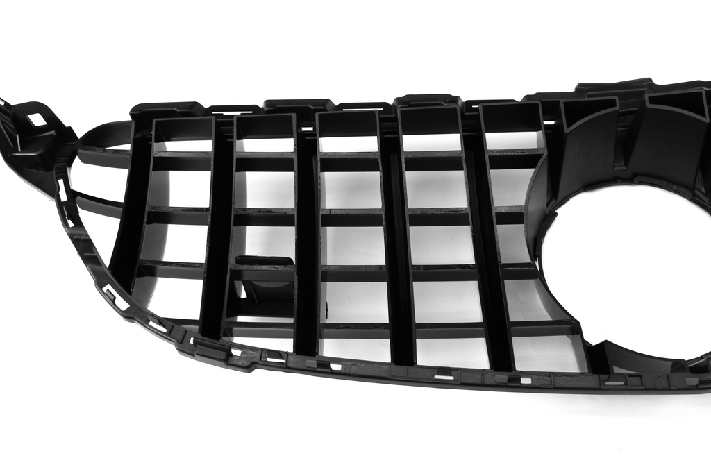 AMG Panamericana Style Grille for Mercedes-Benz C Class (AMG Line) C205/W205 2015-2018 - Silver – Photo 8