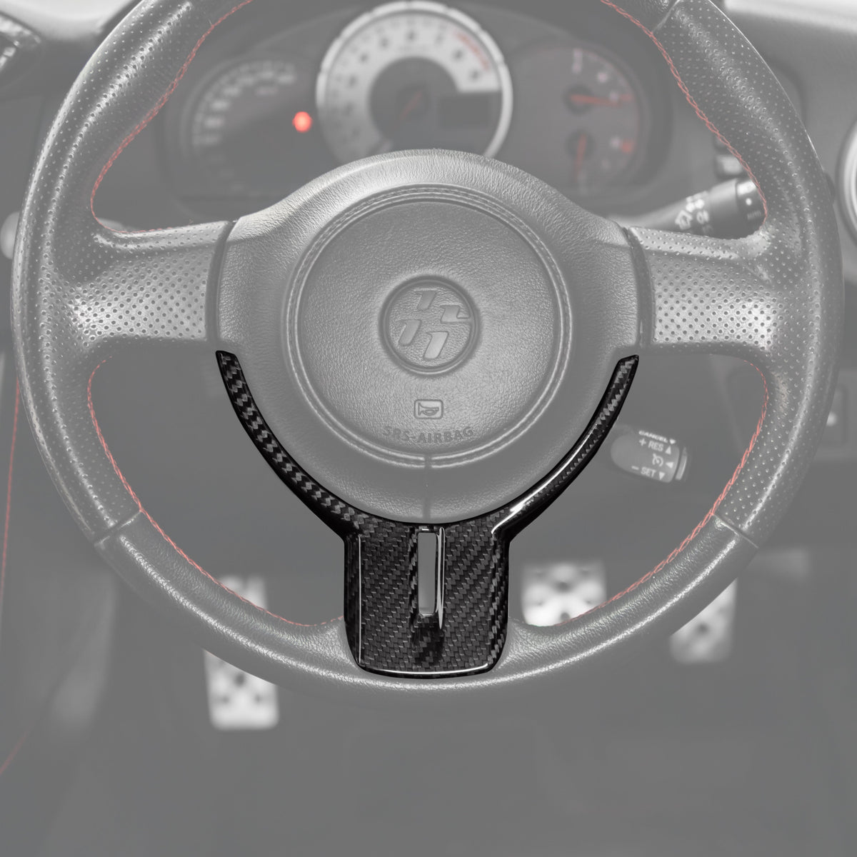 Dry Carbon Fiber Steering Wheel Bottom for Toyota 86 (ZN6)/Subaru BRZ (ZC6) 2012-2016