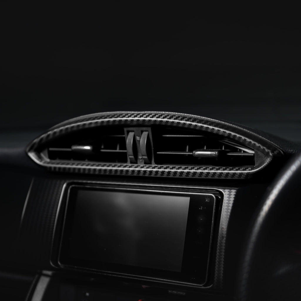Dry Carbon Fiber Air Vent Tims 3PCS for Toyota 86 (ZN6) / Subaru BRZ (ZC6) 2012-2021 – image 2