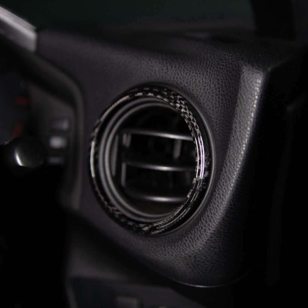 Dry Carbon Fiber Air Vent Tims 3PCS for Toyota 86 (ZN6) / Subaru BRZ (ZC6) 2012-2021 – image 3