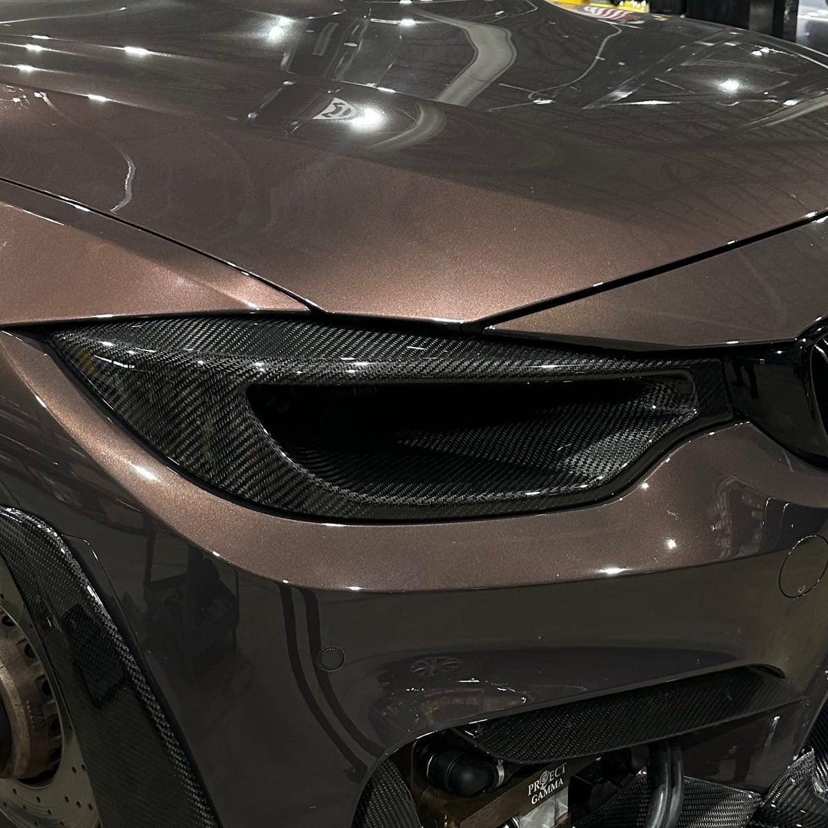 BMW F80 M3 Headlight Delete – Carbon Fiber
