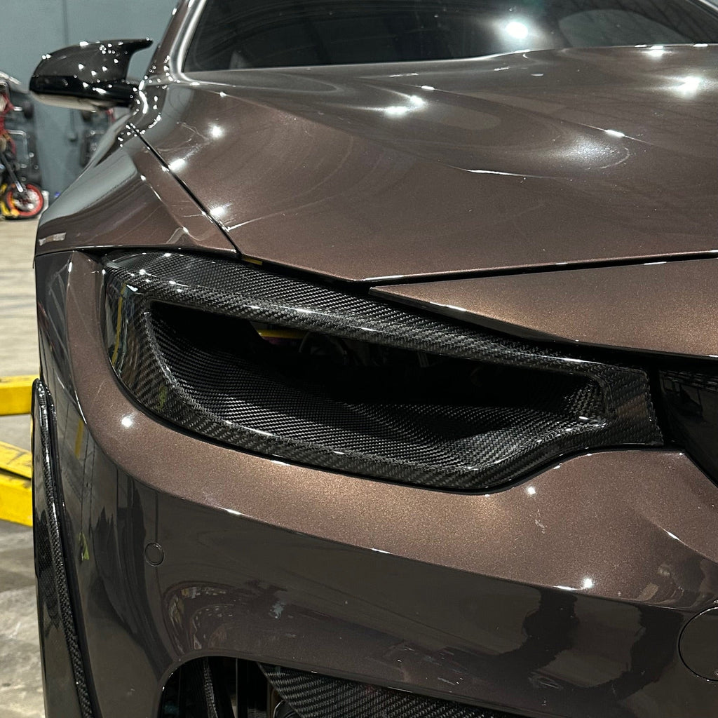 BMW F8X M3 M4 Headlight Delete – Carbon Finish