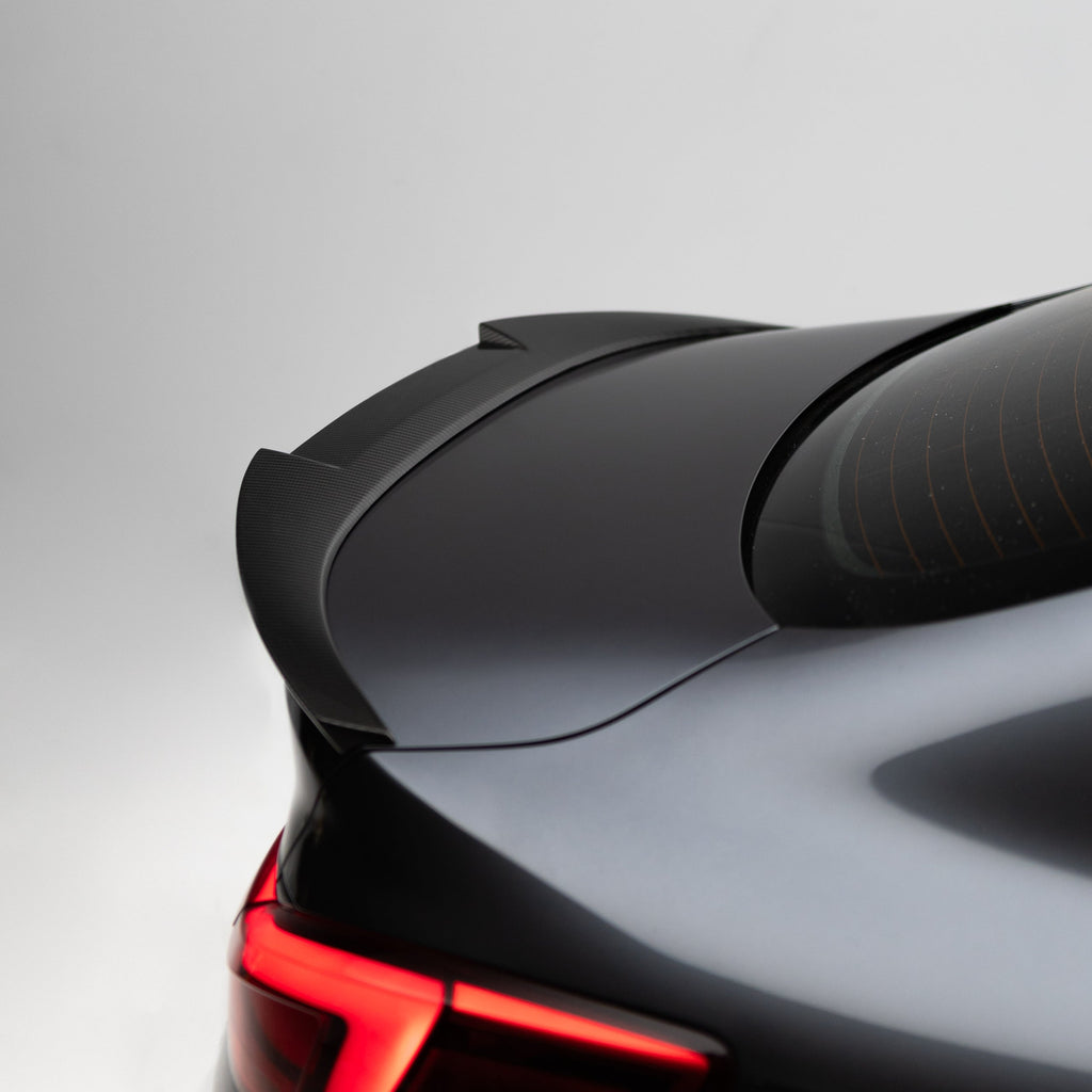 M4 Style Pre Pregged Dry Carbon Fiber Spoiler for BMW 2 Series F44 Gran Coupe 2021+ – image 3