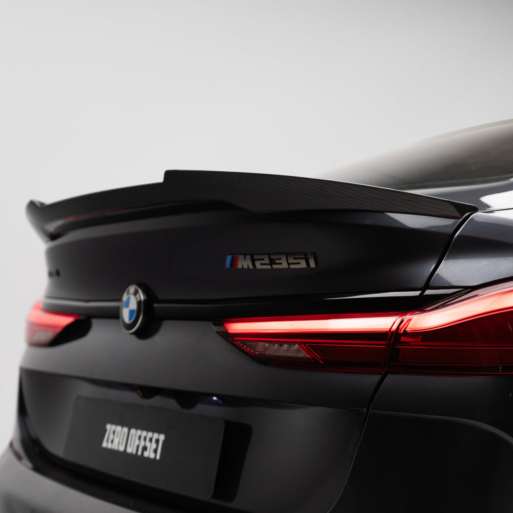 M4 Style Pre Pregged Dry Carbon Fiber Spoiler for BMW 2 Series F44 Gran Coupe 2021+ – image 4