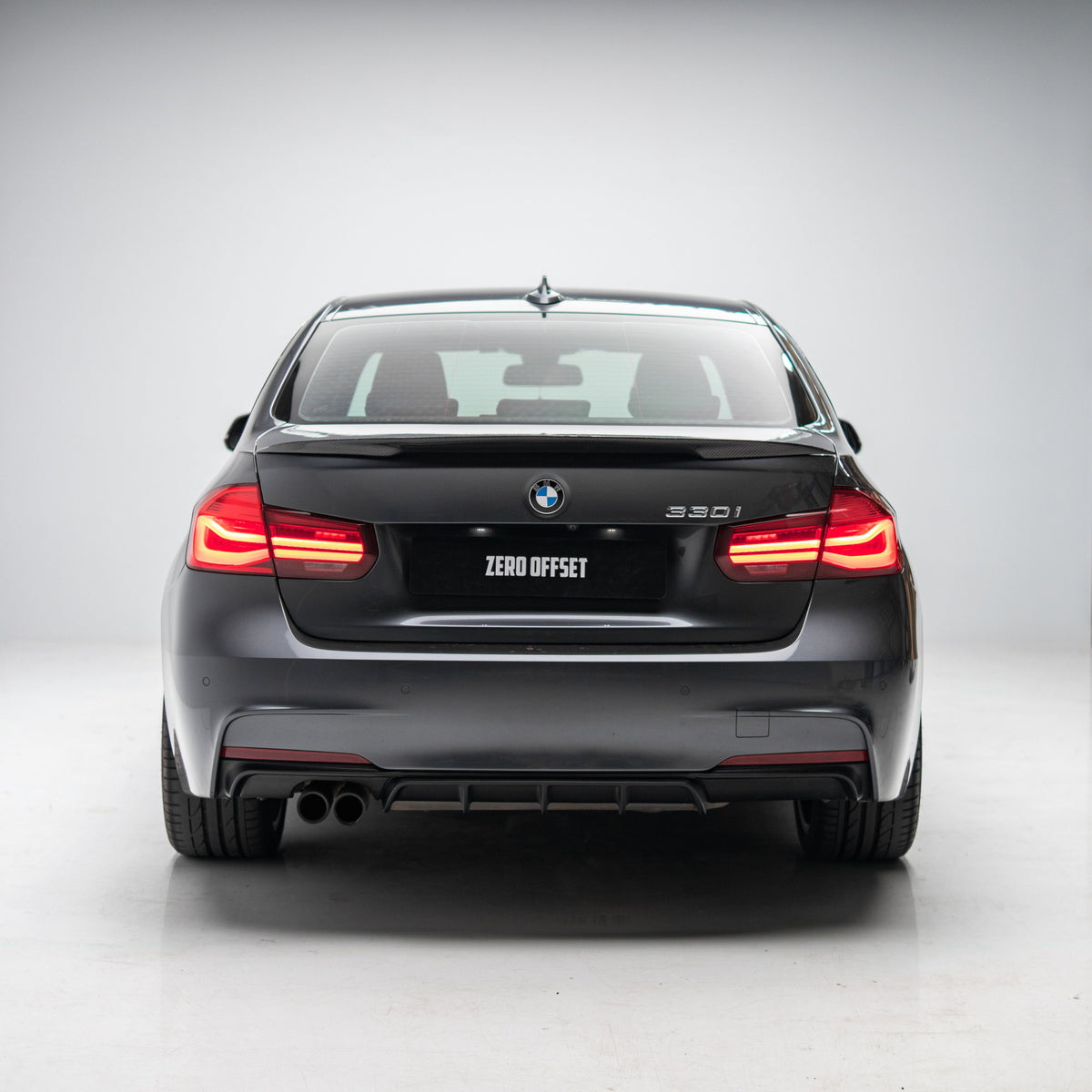 M Performance Style Rear Diffuser for BMW 3 Series (F30) 12-18 – image 4