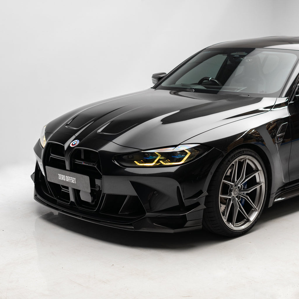 VS Style Pre Pregged Dry Carbon Canards for BMW M3 G80 G81 / M4 G82 G83 2020+ – image 3