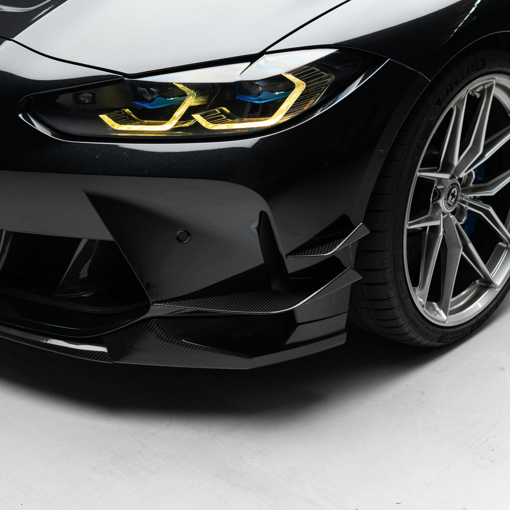 VS Style Pre Pregged Dry Carbon Canards for BMW M3 G80 G81 / M4 G82 G83 2020+ – image 2