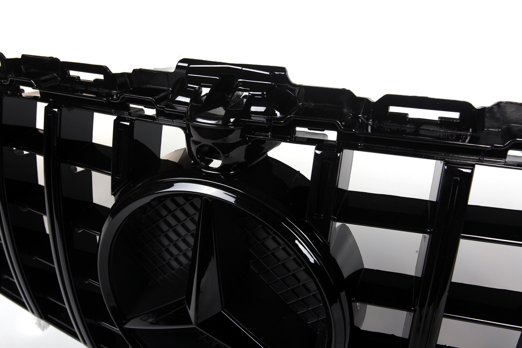 AMG Panamericana Style Grille for Mercedes-Benz C Class (AMG Line) C205/W205 2015-2018 - Black – image 2