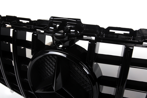 AMG Panamericana Style Grille for Mercedes-Benz C Class (AMG Line) C205/W205 2015-2018 - Black – image 2