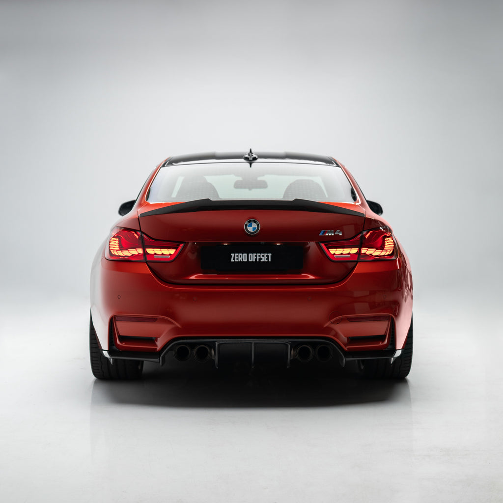 Vorsteiner Style Pre Pregged Carbon Fiber Rear Diffuser for BMW M3 F80 / M4 F82 F83 2014-2020 – image 10