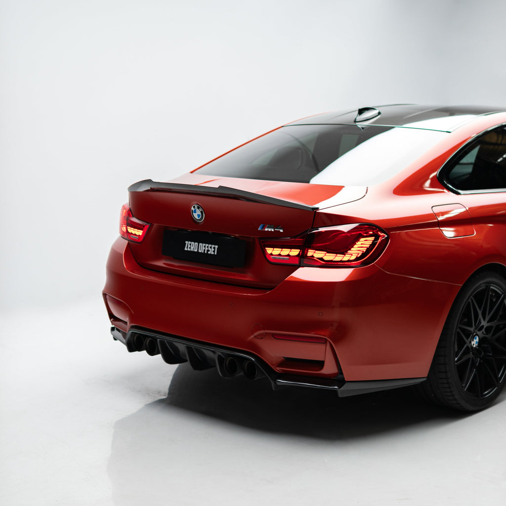 Vorsteiner Style Pre Pregged Carbon Fiber Rear Diffuser for BMW M3 F80 / M4 F82 F83 2014-2020 – image 8