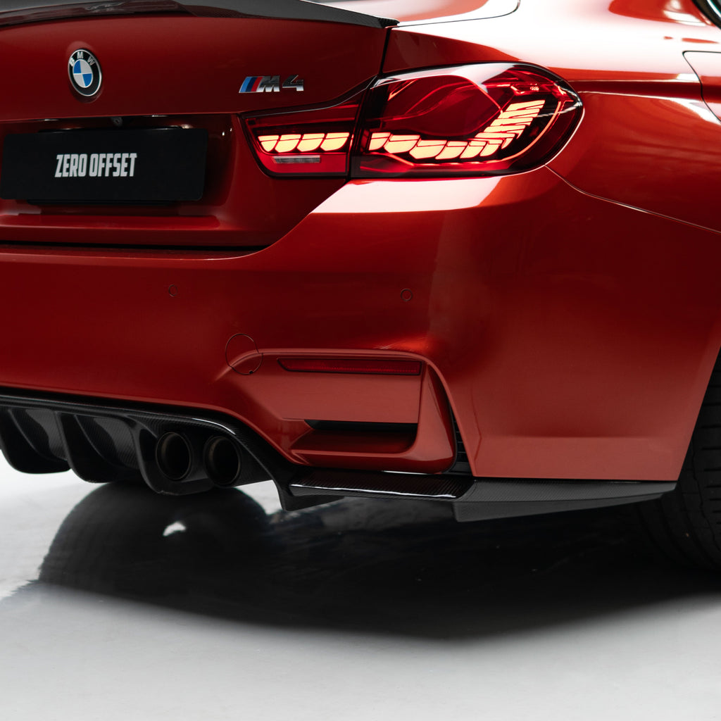 Vorsteiner Style Pre Pregged Carbon Fiber Rear Diffuser for BMW M3 F80 / M4 F82 F83 2014-2020 – image 9