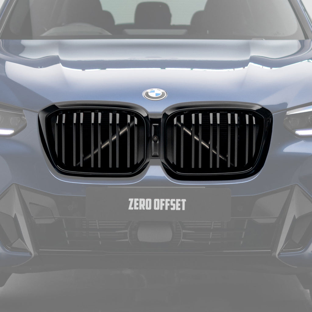 M Performance Style Pre Pregged Dry Carbon Fiber Grille (Dual Slat) for BMW X3 G01 / X4 G02 LCI 2022+