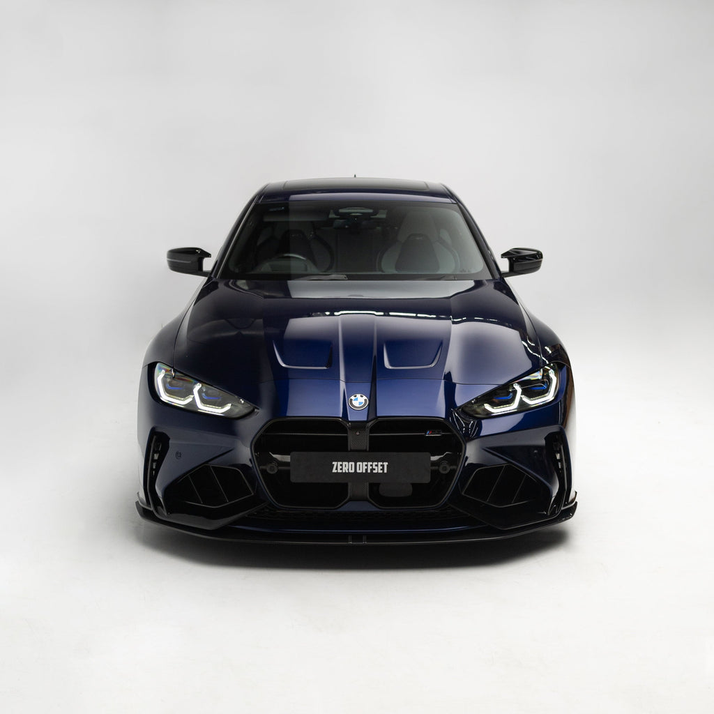BMW G80 G81 M3 / G82 G83 M4 Dry Carbon Fiber Front Lip for Adro Front Bumper V1 2020+ – image 12