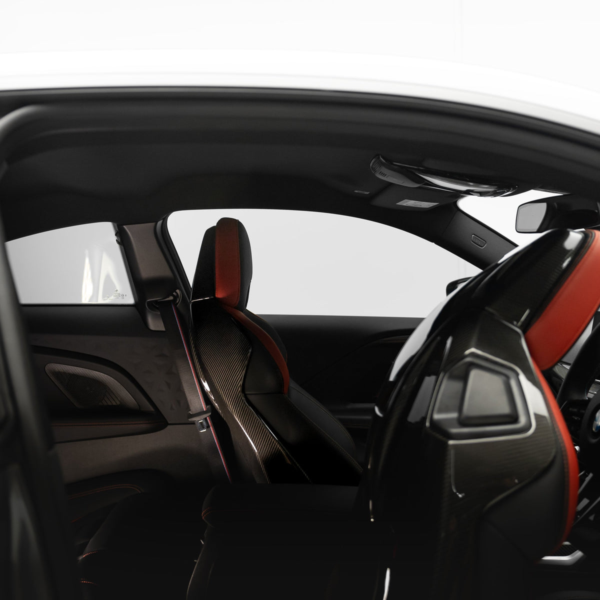 OEM Style Pre Pregged Dry Carbon Fiber Full Backrest Cover for BMW 2 Series G42 / M2 G87 / M4 G82 2022+ – image 7