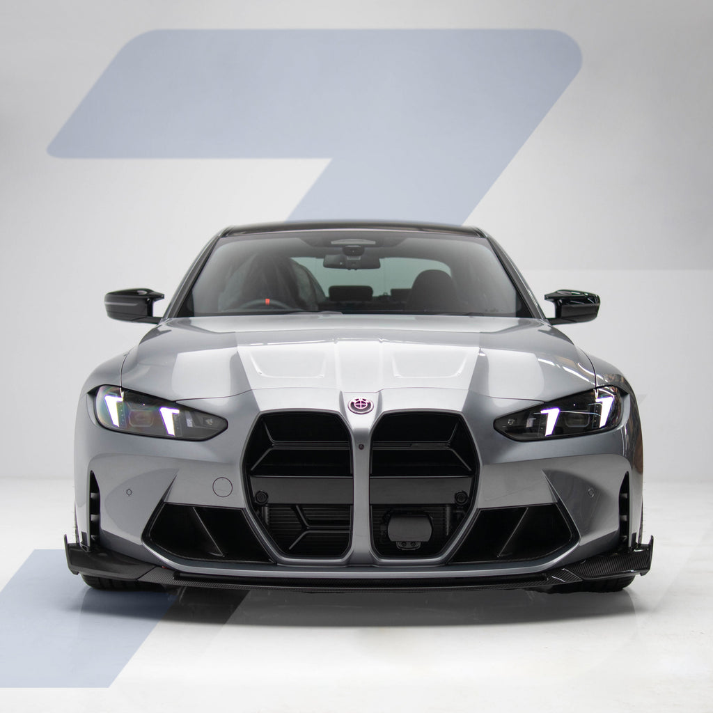 CS Style Pre Pregged Dry Carbon Front Lip for BMW M3 G80 G81 / M4 G82 G83 2020+ – Photo 19
