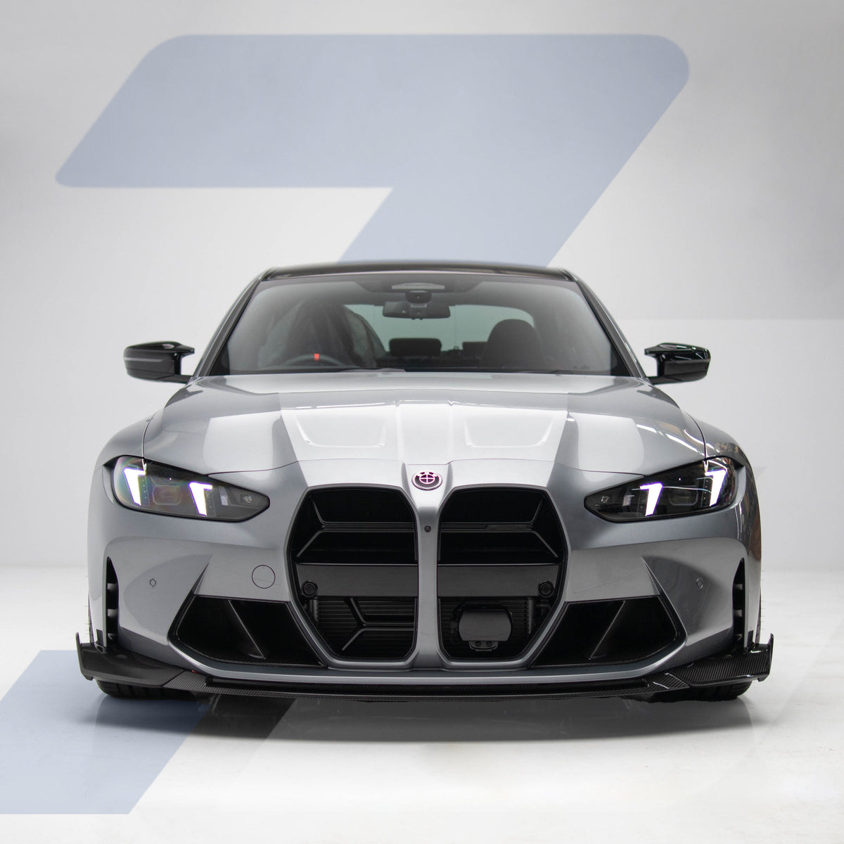 CS Style Pre Pregged Dry Carbon Front Lip for BMW M3 G80 G81 / M4 G82 G83 2020+ – Photo 19