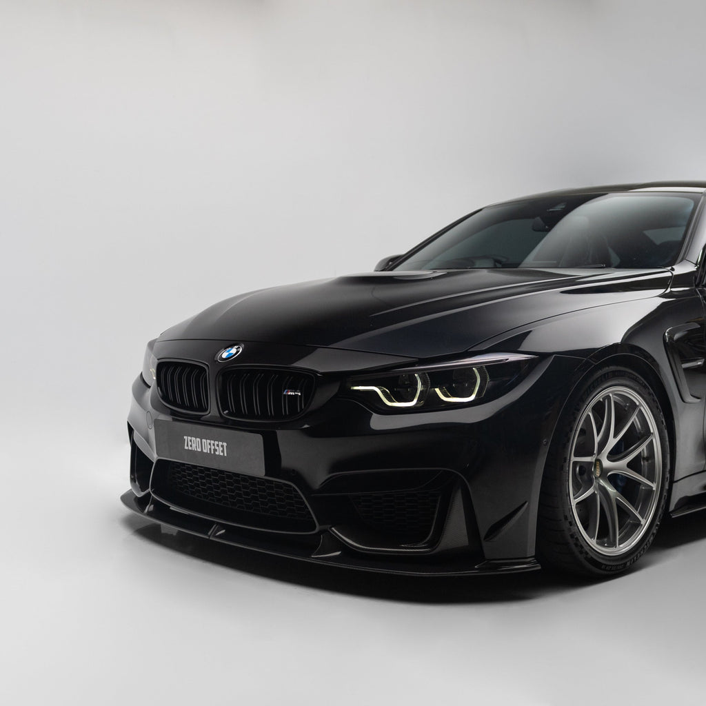 BMW M3 F80 & M4 F82 Carbon Fiber Front Bumper Canards 2013-2020 – image 10