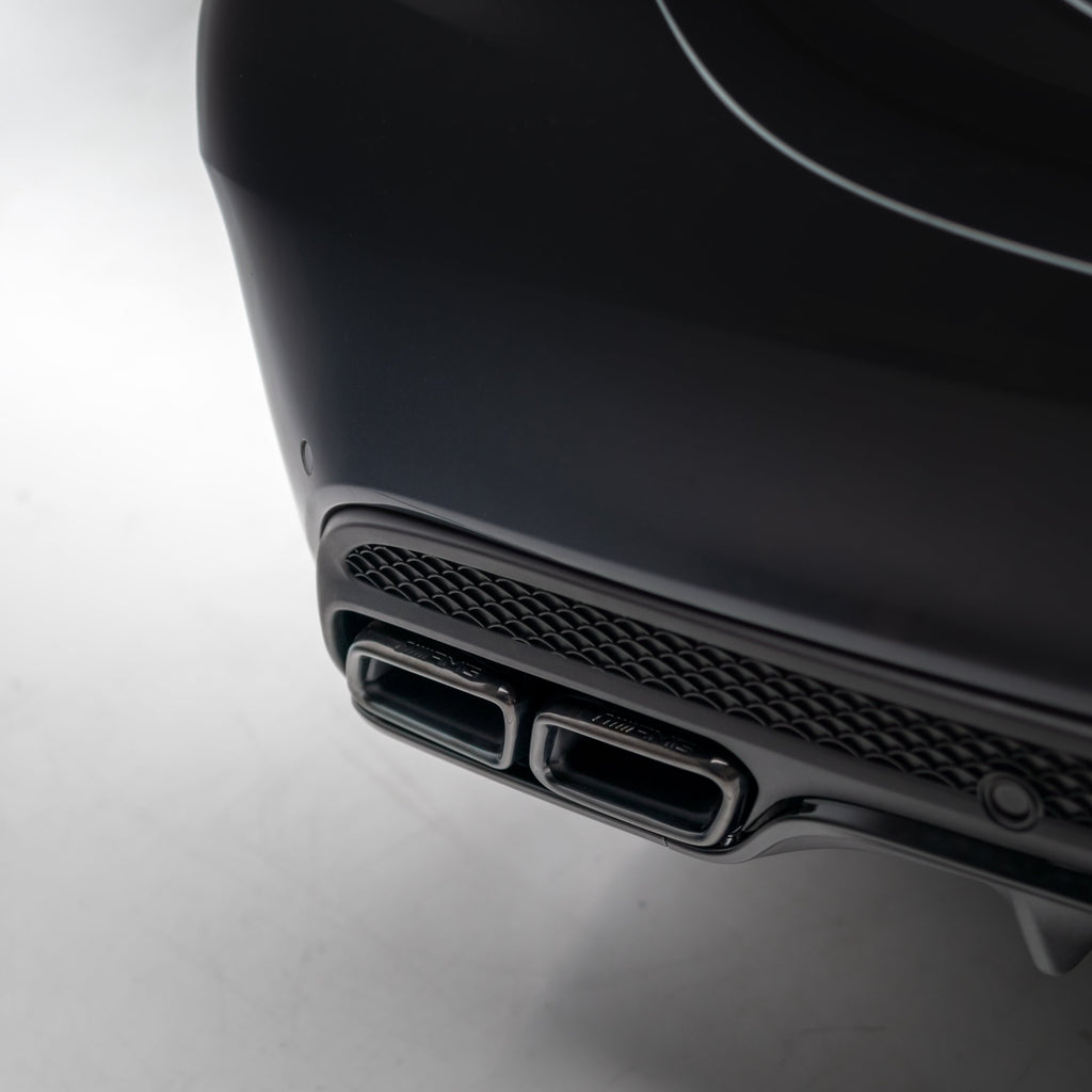 AMG Style Rear Diffuser & Exhaust Tips for Mercedes-Benz C Class W205 Sedan / S205 Wagon 2015-2018 – image 5
