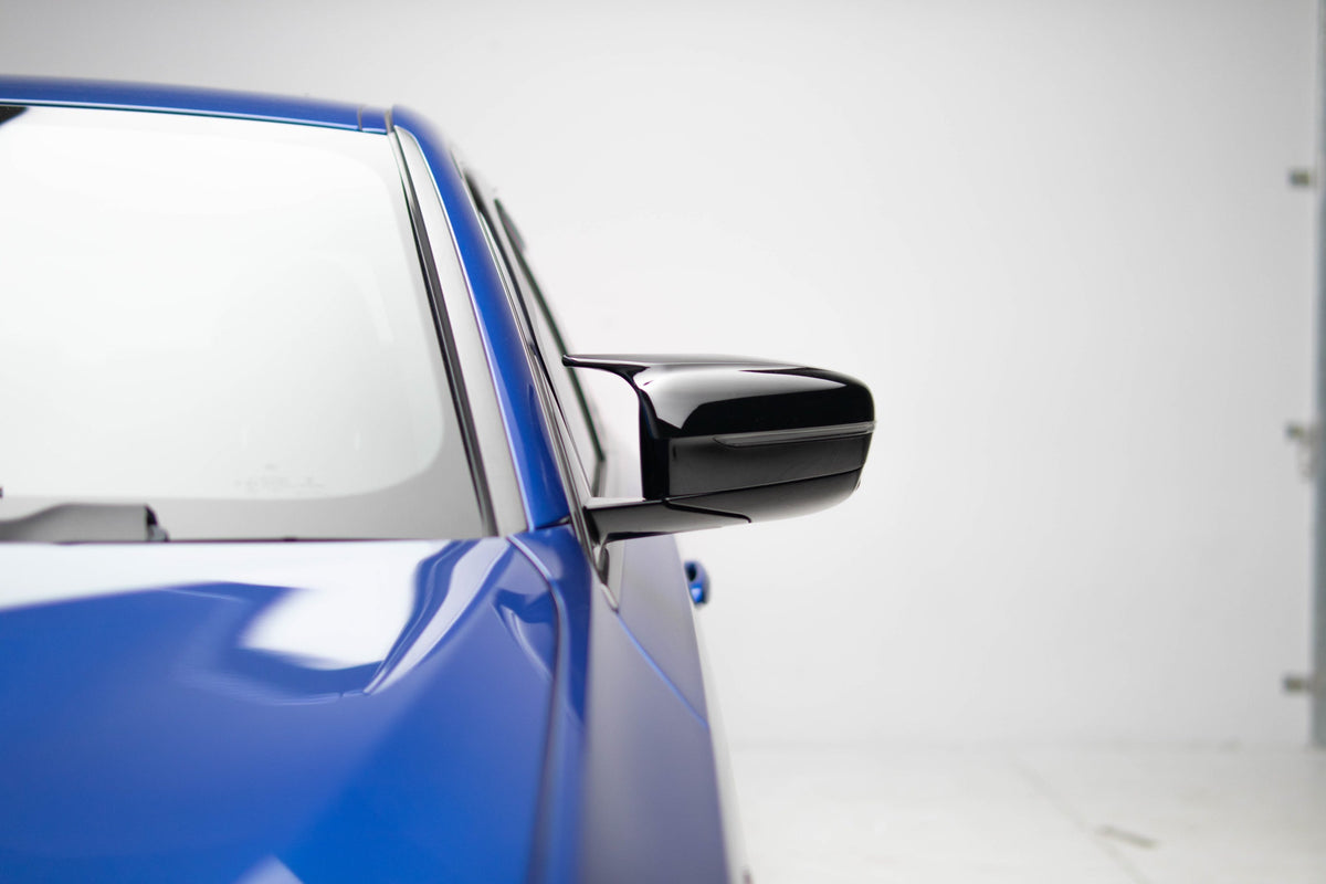 M Performance Style Gloss Black Mirror Caps for BMW 5 Series G30 G14 / 8 Series G15 G16 – image 2