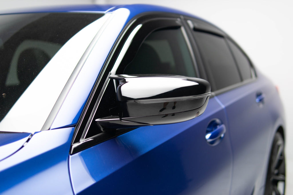 M Performance Style Gloss Black Mirror Caps for BMW 5 Series G30 G14 / 8 Series G15 G16 – image 4