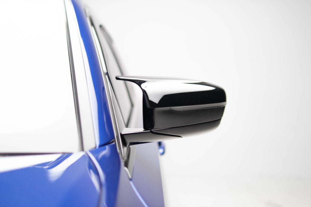M Performance Style Gloss Black Mirror Caps for BMW 5 Series G30 G14 / 8 Series G15 G16 – image 5