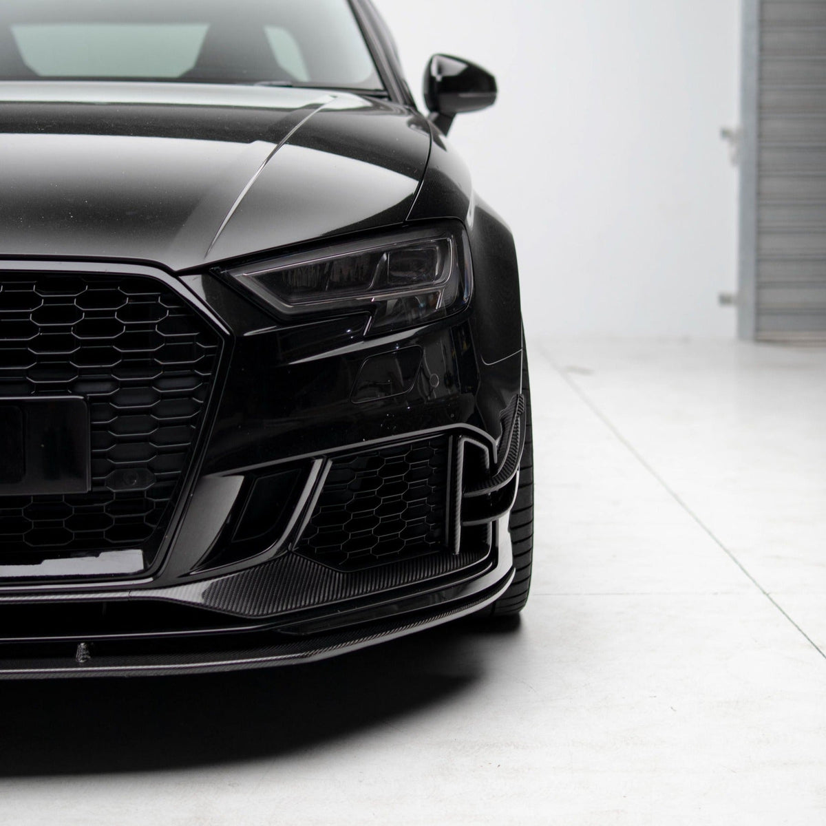ZO Exclusive Front Bumper Canards for Audi RS3 17-21 (8V) [SEDAN] (Carbon Fibre) – image 5