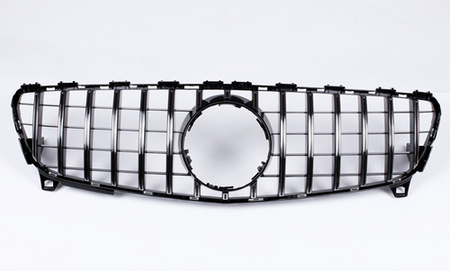 AMG Panamericana Style Grille for Mercedes-Benz A Class W176 2016-2018 - Silver