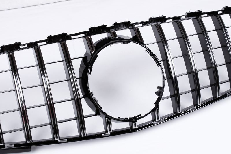 AMG Panamericana Style Grille for Mercedes-Benz A Class W176 2016-2018 - Silver – image 3
