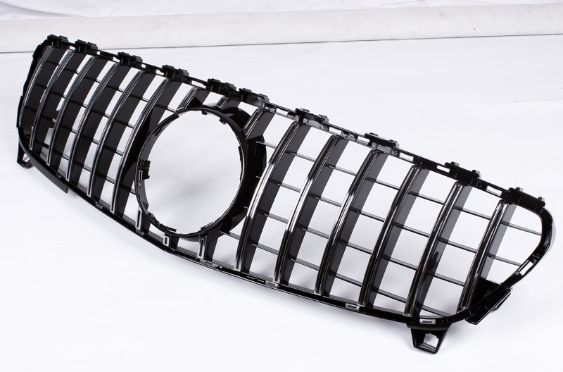 AMG Panamericana Style Grille for Mercedes-Benz A Class W176 2016-2018 - Silver – image 5