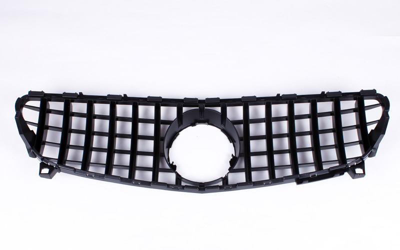 AMG Panamericana Style Grille for Mercedes-Benz A Class W176 2016-2018 - Silver – image 9