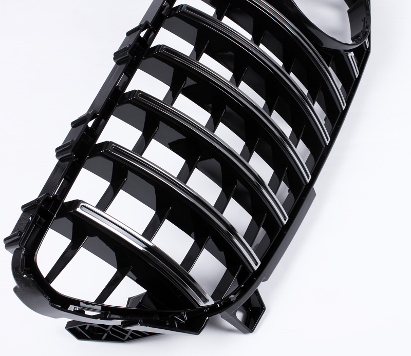 AMG Panamericana Style Grille for Mercedes-Benz A Class W176 2016-2018 - Silver – image 10