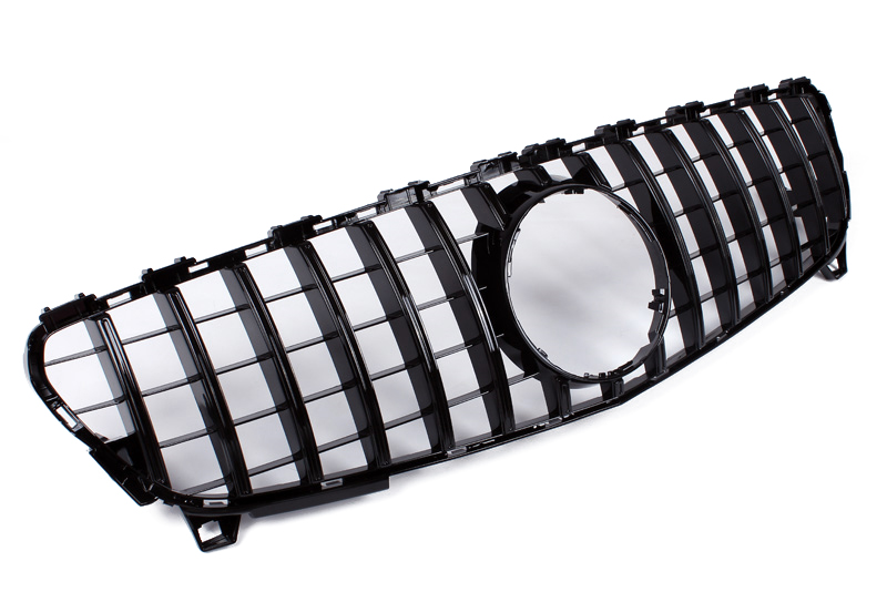 AMG Panamericana Style Grille for Mercedes-Benz A Class W176 2016-2018 - Black – image 6