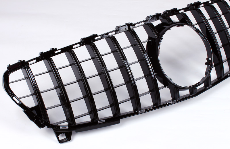 AMG Panamericana Style Grille for Mercedes-Benz A Class W176 2016-2018 - Black – image 7