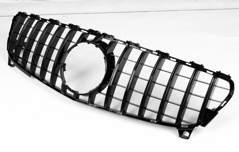 AMG Panamericana Style Grille for Mercedes-Benz A Class W176 2016-2018 - Black – image 13