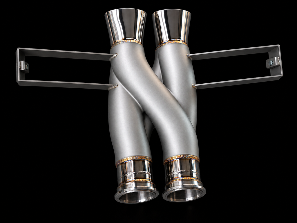 Project Gamma Lamborghini Temerario Z-Pipe Exhaust System – Stainless Steel Performance Exhaust