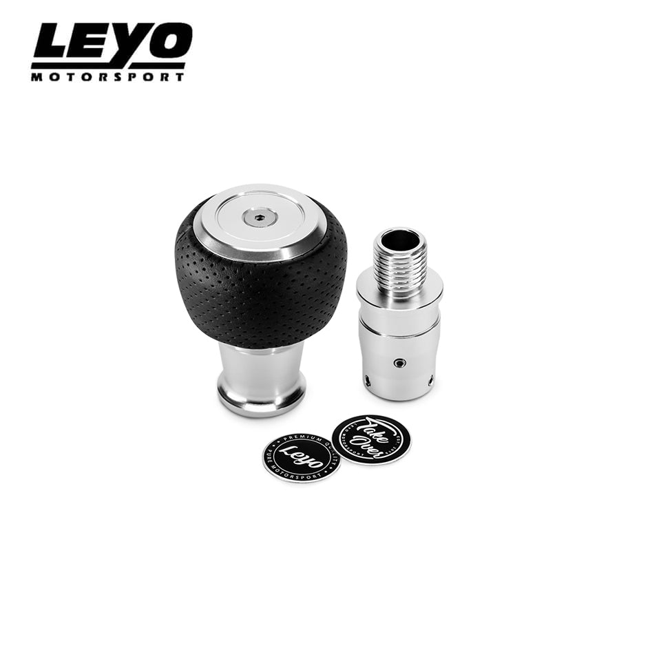 Nappa Manual Shift Knob Silver - Volkswagen – image 3