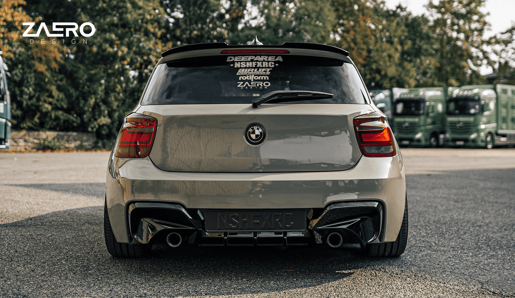EVO-1 Rear Diffuser for BMW 1 Series F20 (Pre LCI) 2012-2015 – image 6
