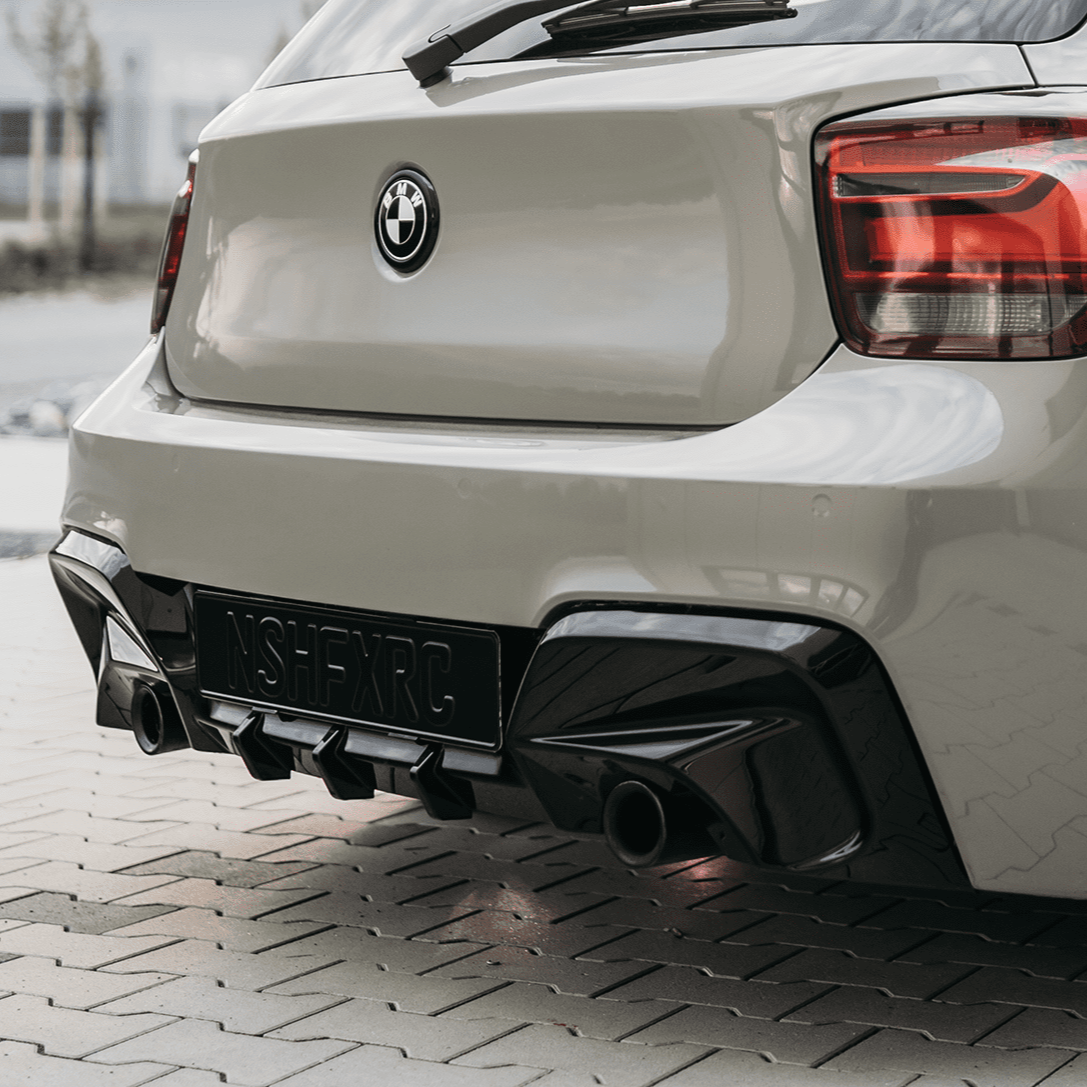 EVO-1 Rear Diffuser for BMW 1 Series F20 (Pre LCI) 2012-2015 – image 3