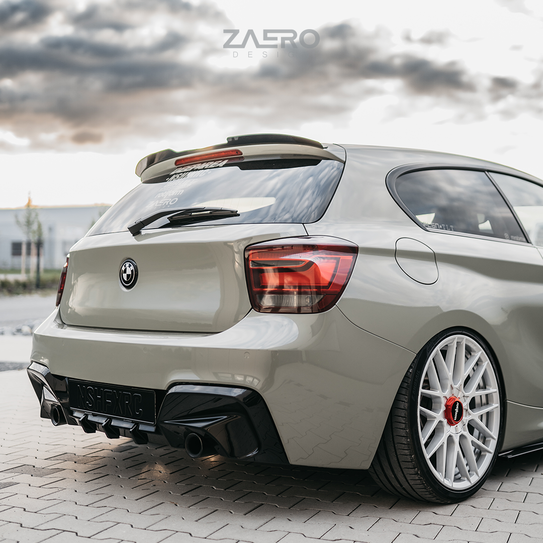 EVO-1 Rear Diffuser for BMW 1 Series F20 (Pre LCI) 2012-2015