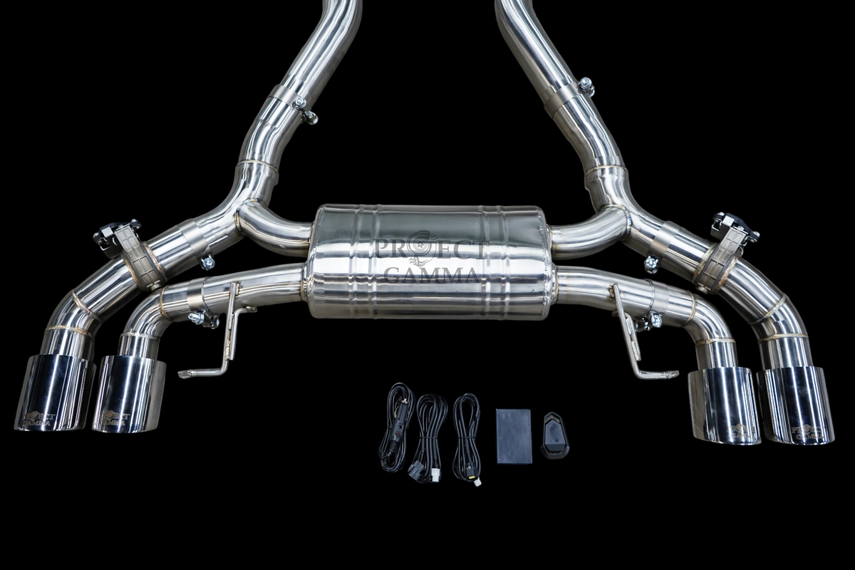 BMW M8 F91 / F92 / F93 Stainless Steel Valved Catback Exhaust System – Photo 4