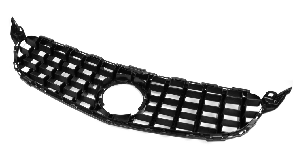 AMG Panamericana Style Grille for Mercedes-Benz C Class (AMG Line) C205/W205 2019-2022 - Silver – image 17