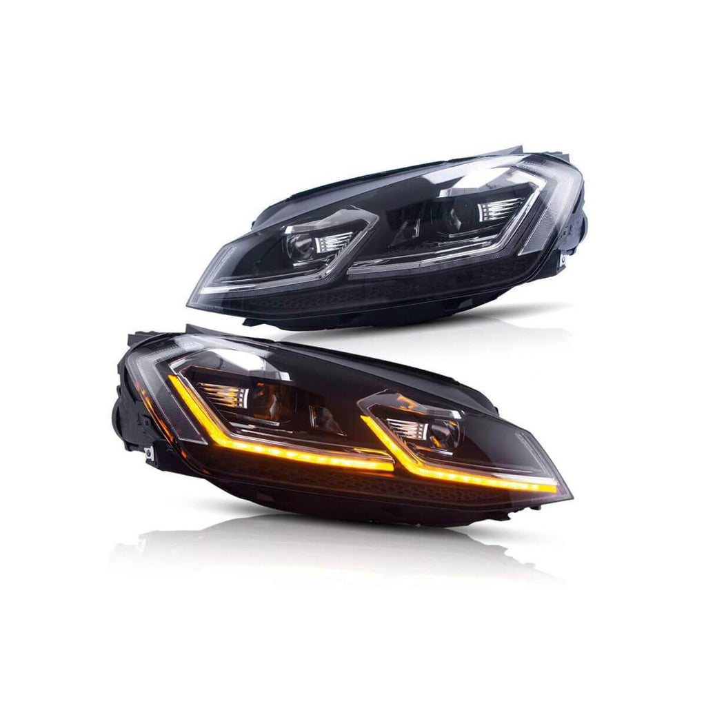 2012-2020 VW MK7.5R Style Sequential LED Headlights (MK7) – image 5