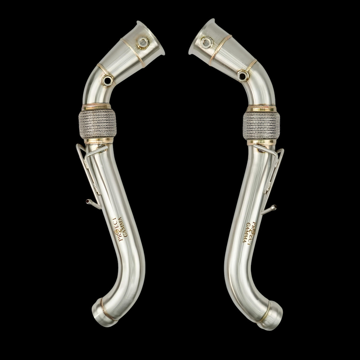 Mclaren 570S Stainless Steel Downpipes
