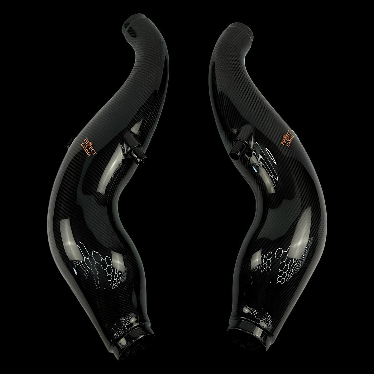 Mercedes AMG GT Carbon Intake System – Top View