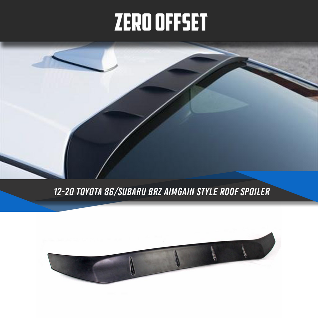 Aimgain Style Roof Spoiler for Toyota 86 (ZN6) / Subaru BRZ (ZC6) 2012-2021 – image 2