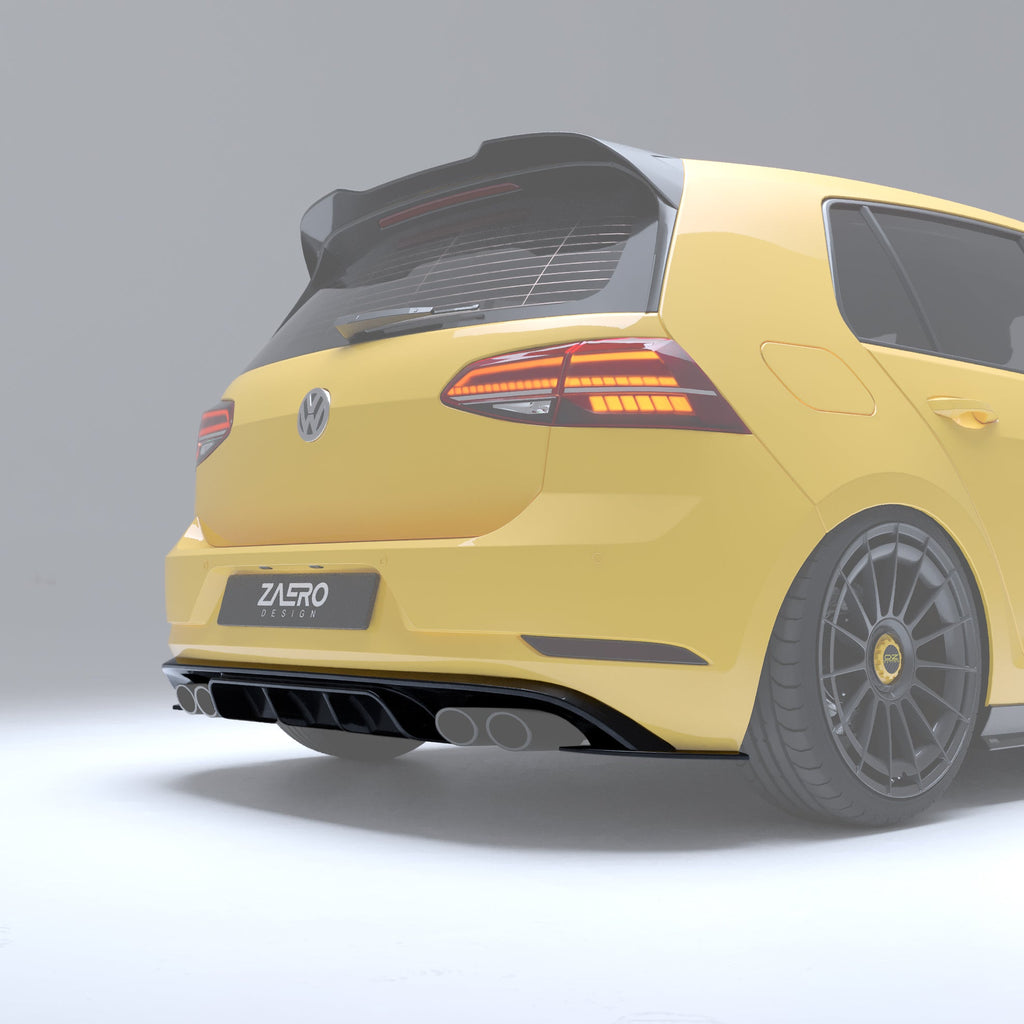 EVO-1 Rear Diffuser for Volkswagen Golf MK7.5R 2018-2021 – image 2