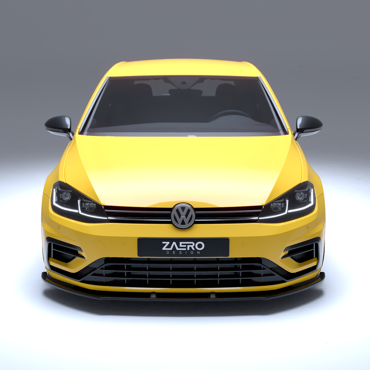 EVO-1 Front Lip/Splitter for Volkswagen Golf MK7.5R 2018-2021 – image 4