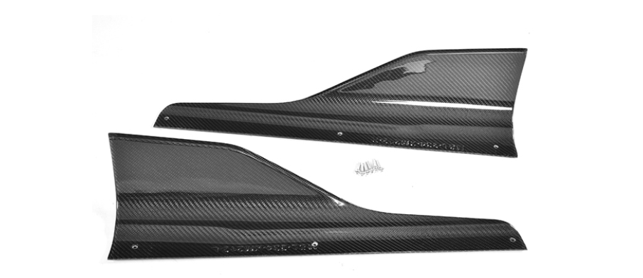 M Performance Style Side Skirt / Winglet Pre-Pregged Dry Carbon Fiber for BMW M2 F87 16-21 – image 11