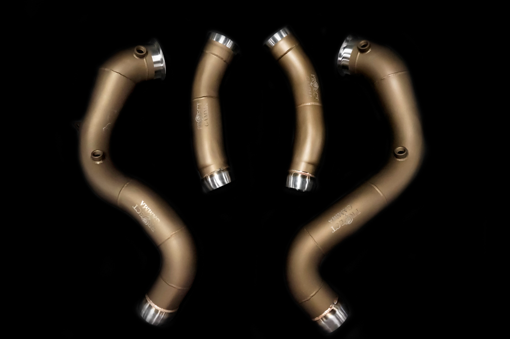 Mercedes-Benz C63 AMG Stainless Steel Downpipes